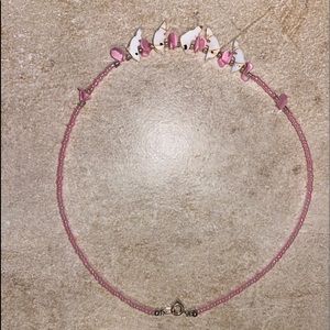 Pink choker